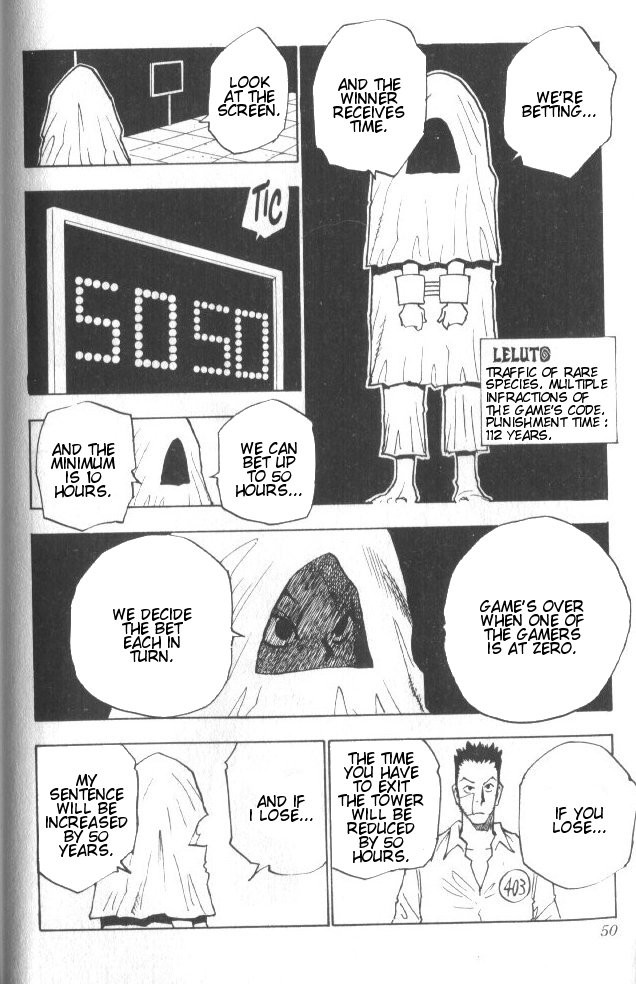 Hunter X Hunter Chapter 20 page 5 - Chapter 20: Gambling Time