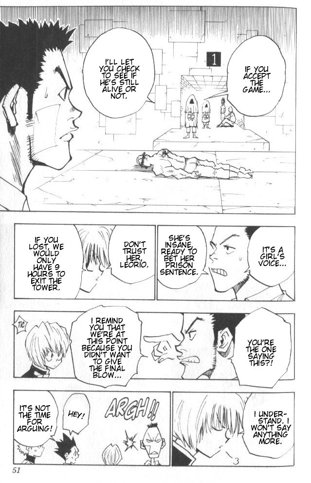 Hunter X Hunter Chapter 20 page 6 - Chapter 20: Gambling Time