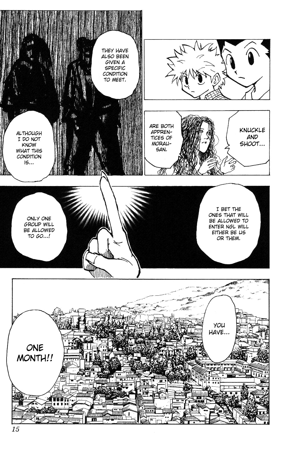 Hunter X Hunter Chapter 200 page 11 - Chapter 200: Stipulation