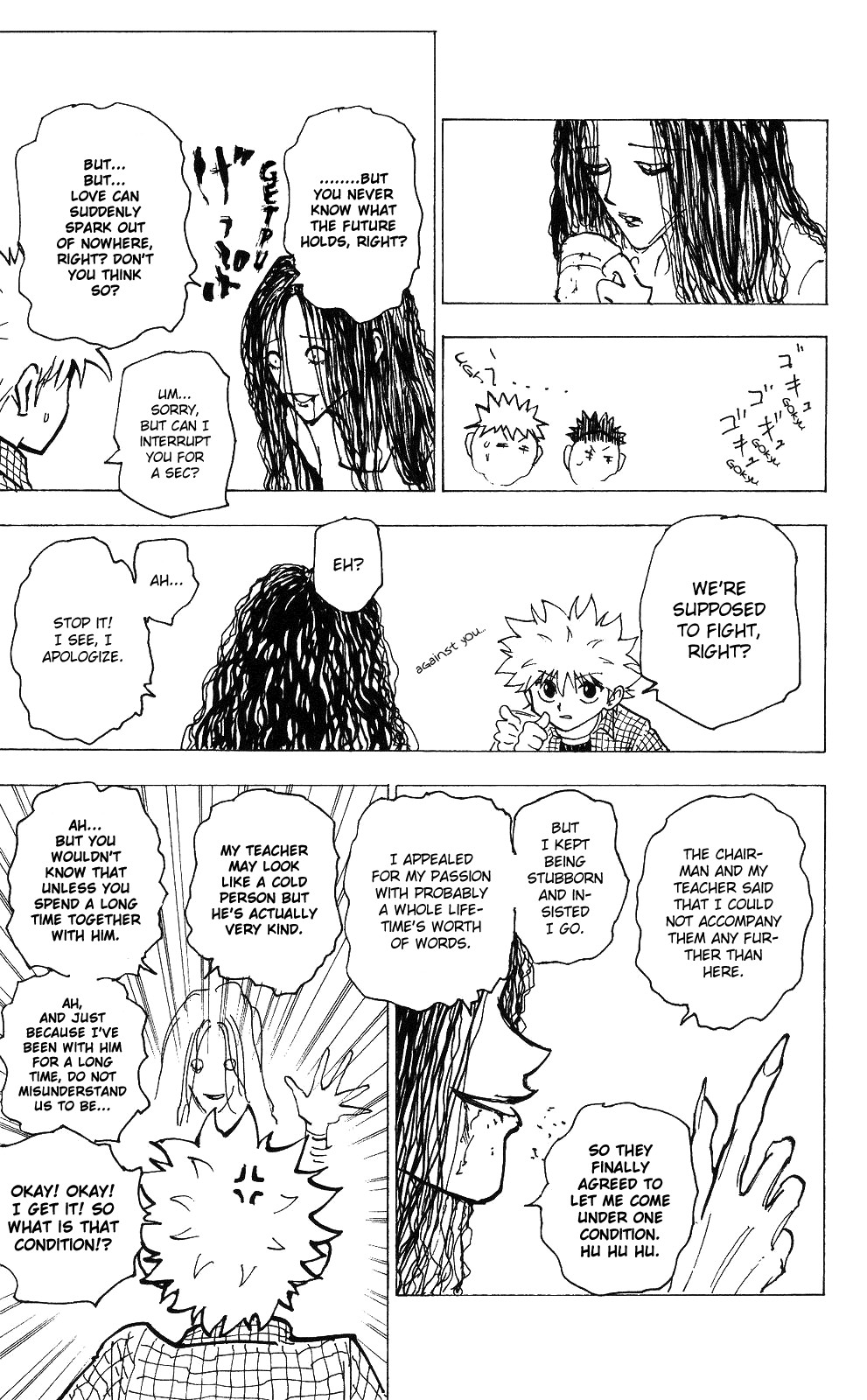 Hunter X Hunter Chapter 200 page 9 - Chapter 200: Stipulation