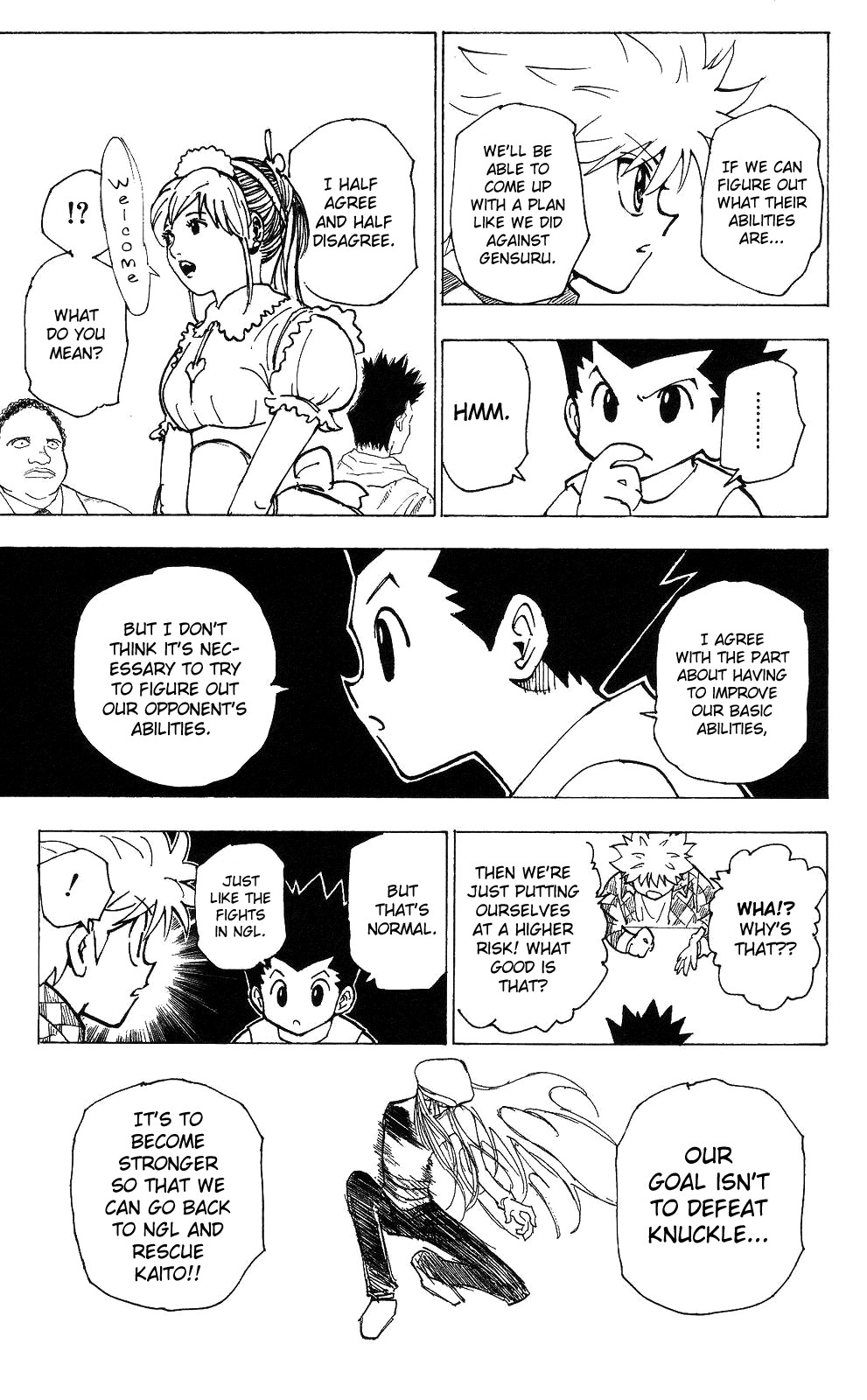 Hunter X Hunter Chapter 201 page 5 - Chapter 201: Reunion
