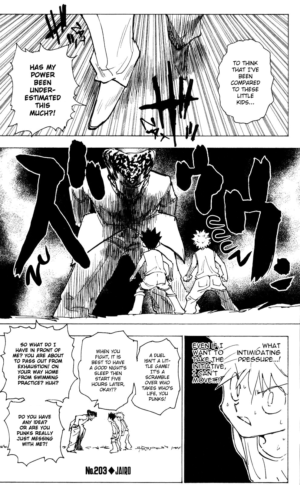 Hunter X Hunter Chapter 203 page 1 - Chapter 203: Gyro