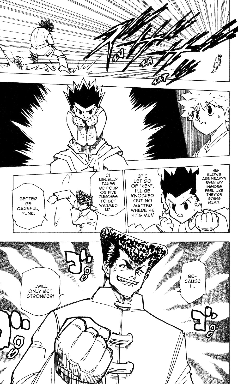 Hunter X Hunter Chapter 206 page 10 - Chapter 206: A Real Fight