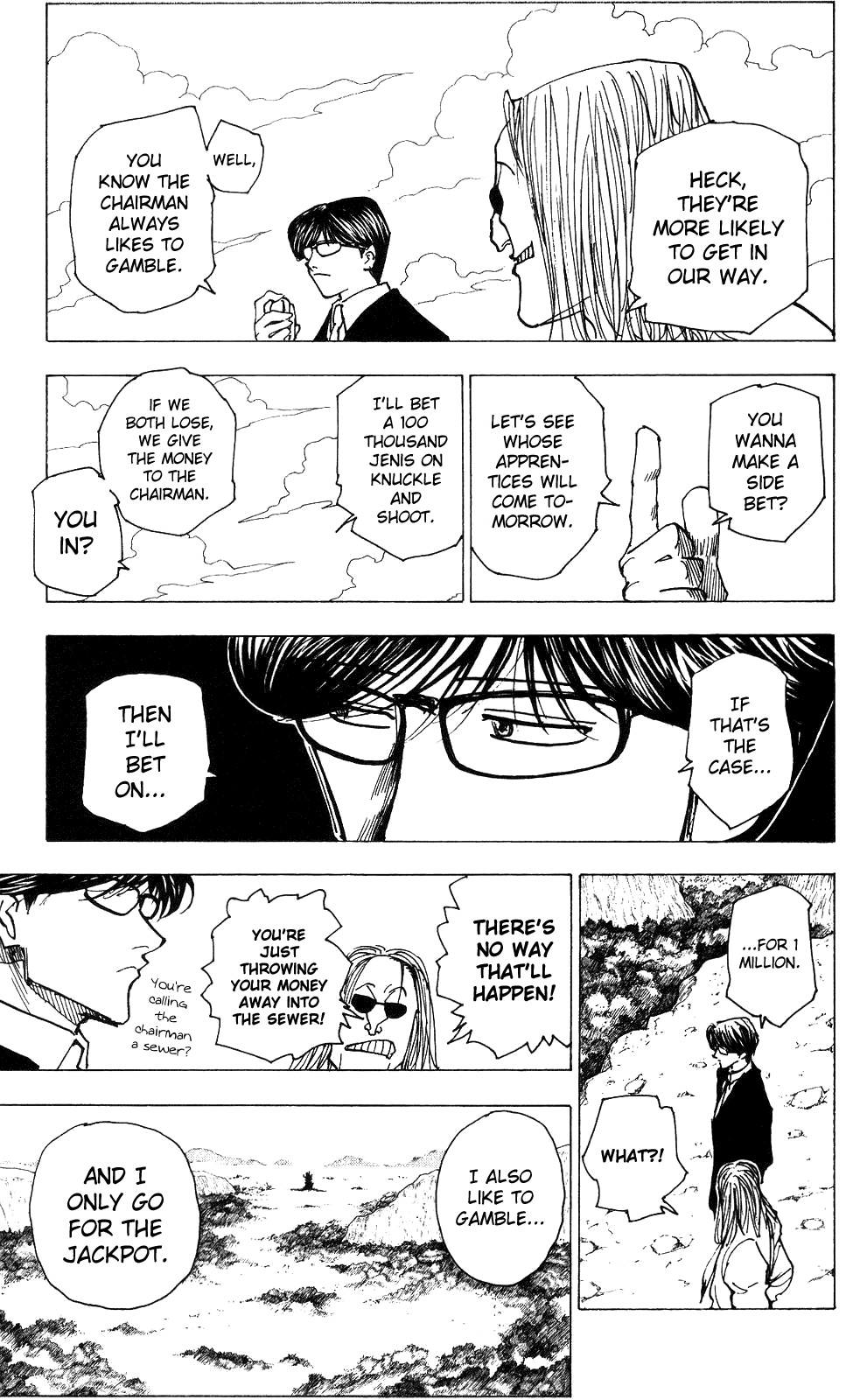 Hunter X Hunter Chapter 206 page 12 - Chapter 206: A Real Fight