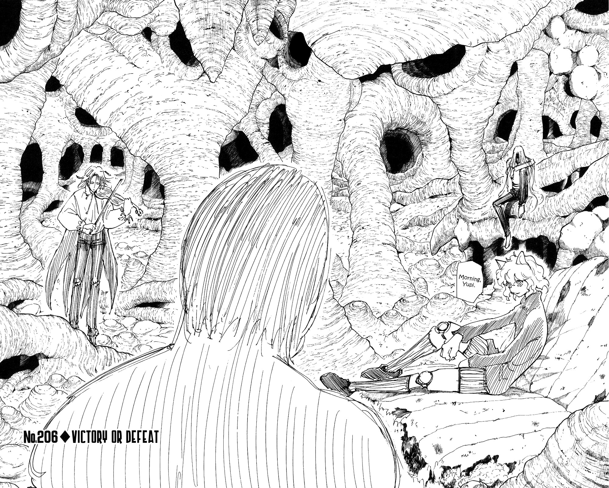 Hunter X Hunter Chapter 206 page 4 - Chapter 206: A Real Fight