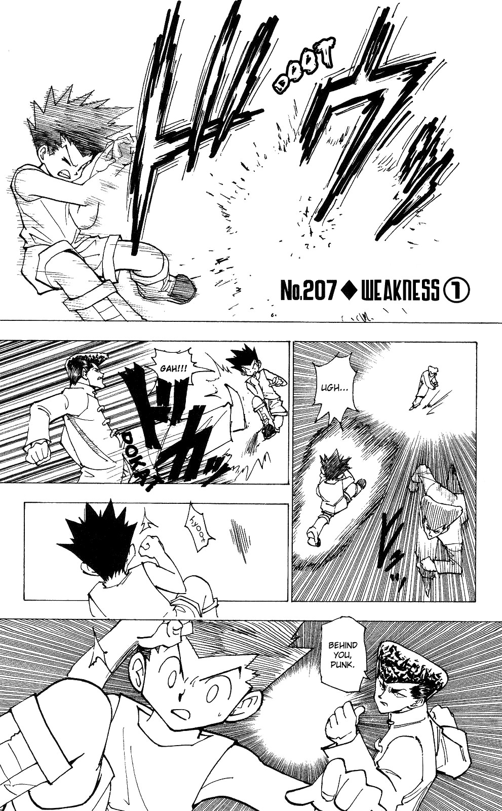 Hunter X Hunter Chapter 207 page 1 - Chapter 207: Weakness: Part 1