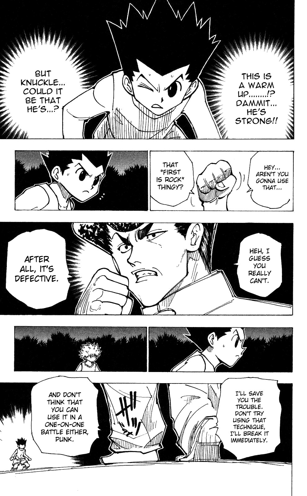 Hunter X Hunter Chapter 207 page 3 - Chapter 207: Weakness: Part 1