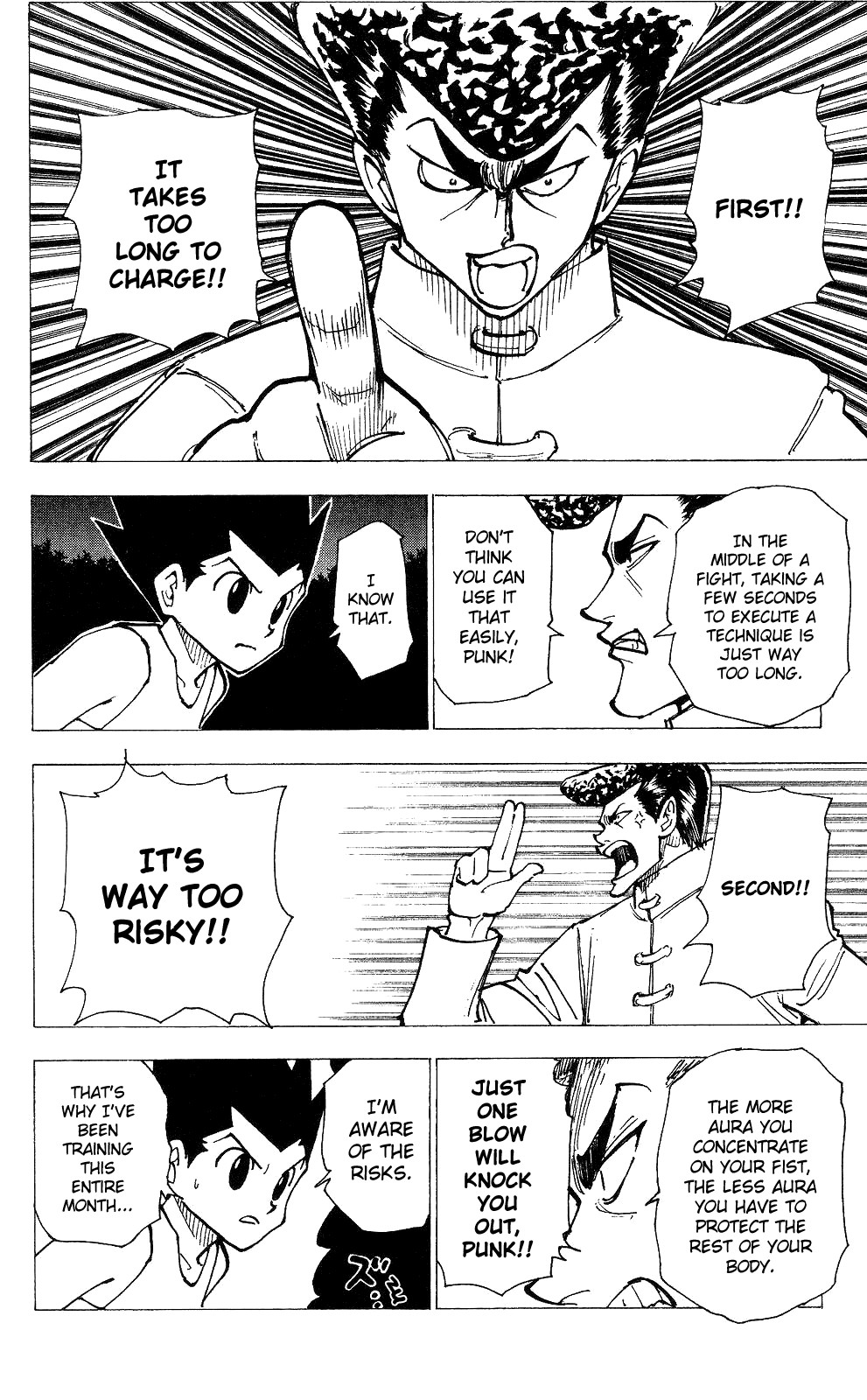 Hunter X Hunter Chapter 207 page 6 - Chapter 207: Weakness: Part 1