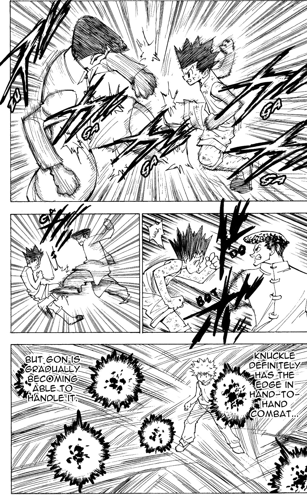 Hunter X Hunter Chapter 208 page 10 - Chapter 208: Weakness: Part 2