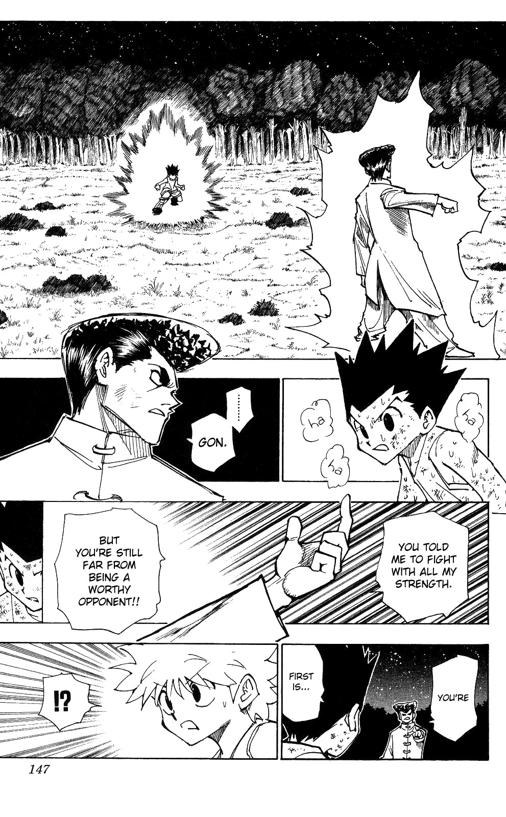 Hunter X Hunter Chapter 208 page 13 - Chapter 208: Weakness: Part 2