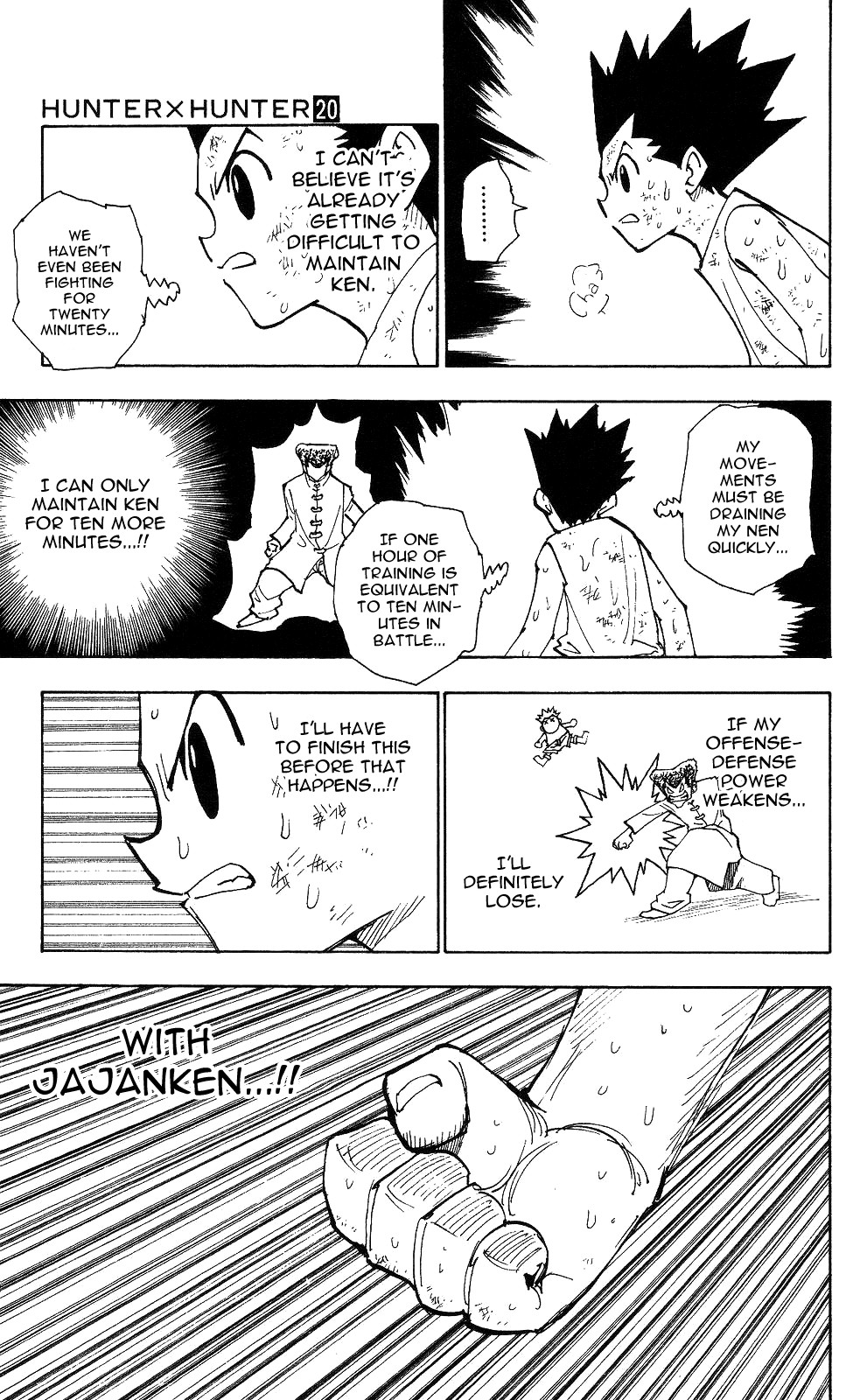 Hunter X Hunter Chapter 208 page 9 - Chapter 208: Weakness: Part 2