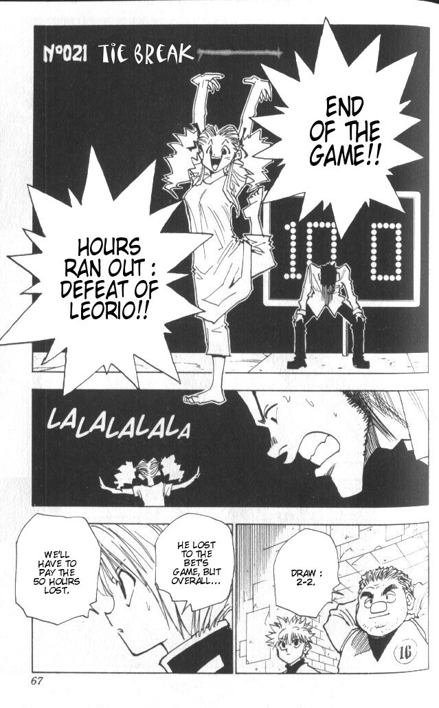 Hunter X Hunter Chapter 21 page 2 - Chapter 21: Resolution