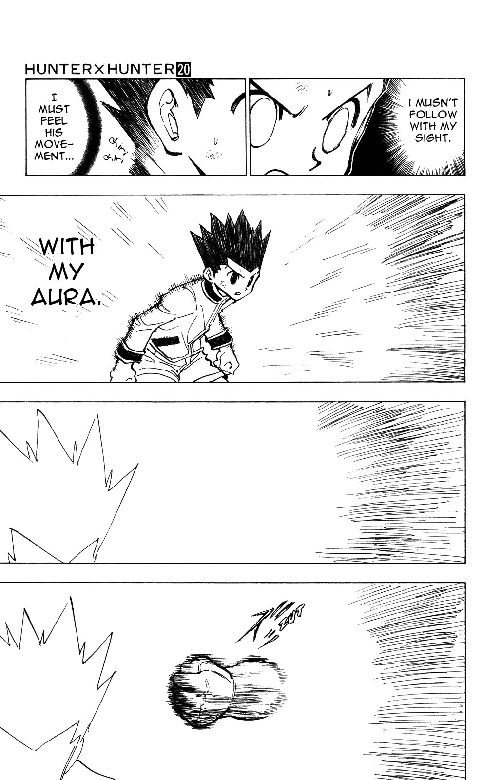 Hunter X Hunter Chapter 210 page 11 - Chapter 210: Weakness: Part 3
