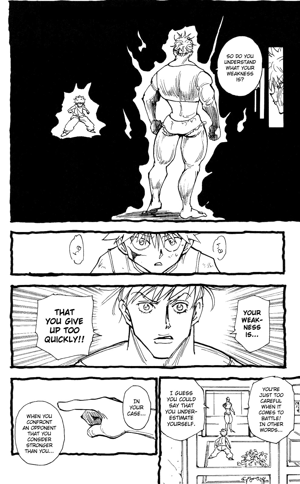 Hunter X Hunter Chapter 210 page 2 - Chapter 210: Weakness: Part 3