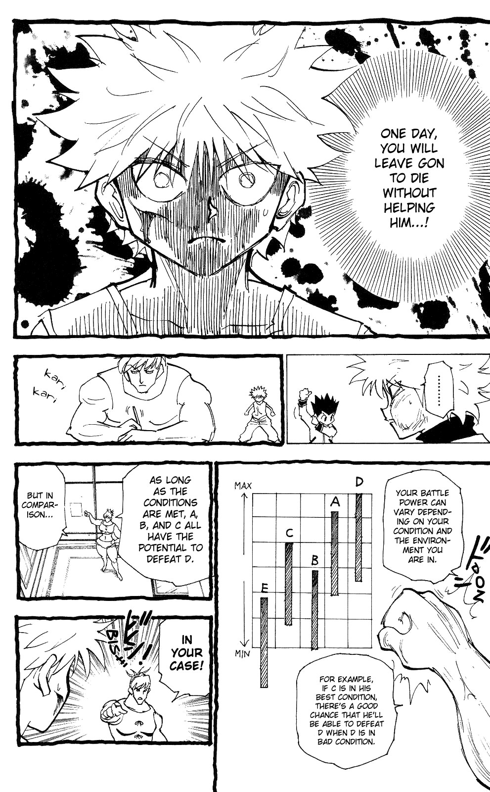 Hunter X Hunter Chapter 210 page 4 - Chapter 210: Weakness: Part 3