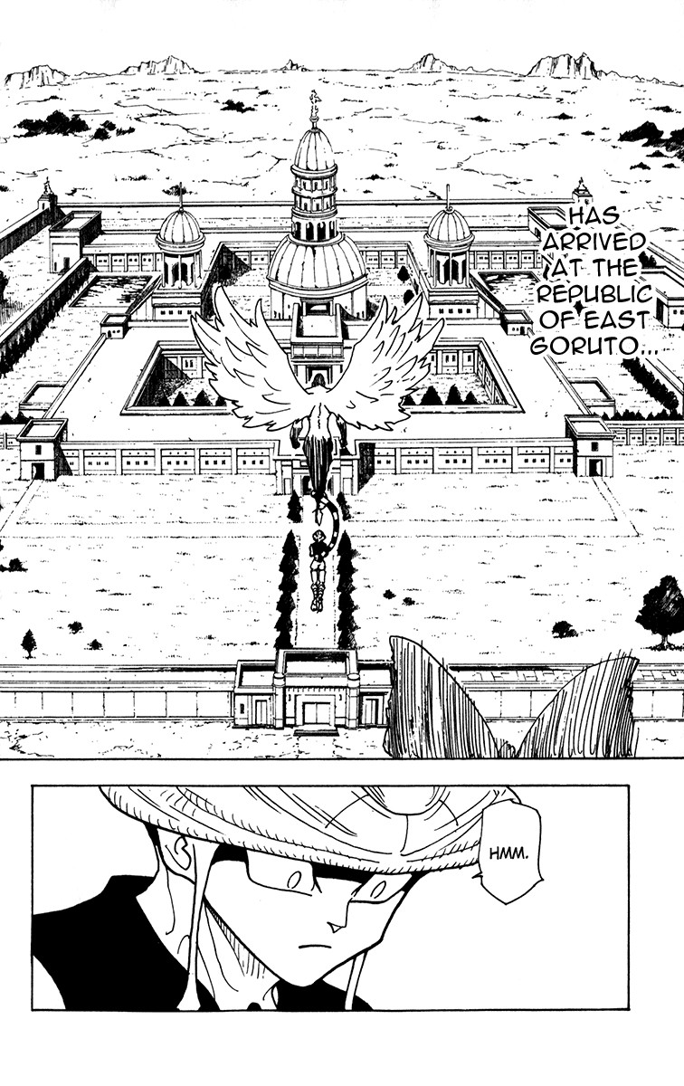Hunter X Hunter Chapter 216 page 10 - Chapter 216: Republic of East Gorteau