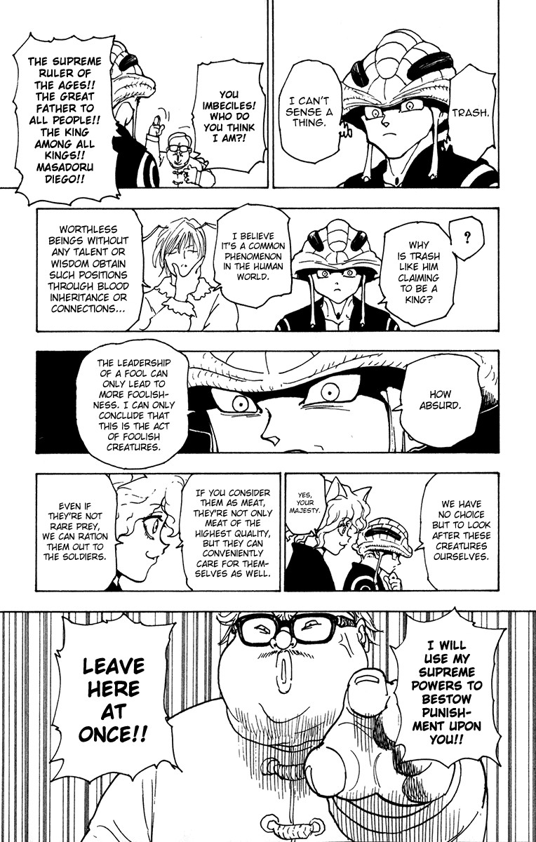 Hunter X Hunter Chapter 217 page 3 - Chapter 217: Meat Orchard