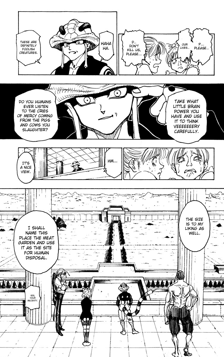 Hunter X Hunter Chapter 217 page 5 - Chapter 217: Meat Orchard