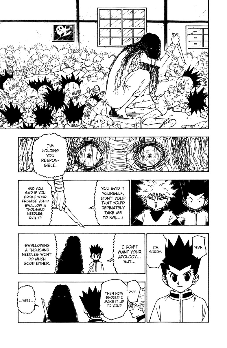 Hunter X Hunter Chapter 217 page 7 - Chapter 217: Meat Orchard