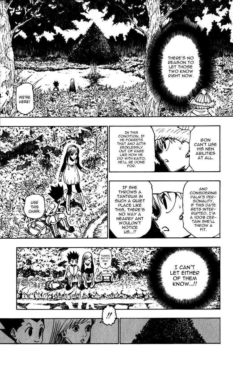 Hunter X Hunter Chapter 218 page 11 - Chapter 218: Confession