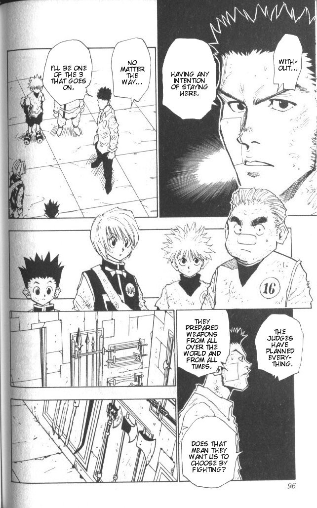 Hunter X Hunter Chapter 22 page 11 - Chapter 22: The Last Question