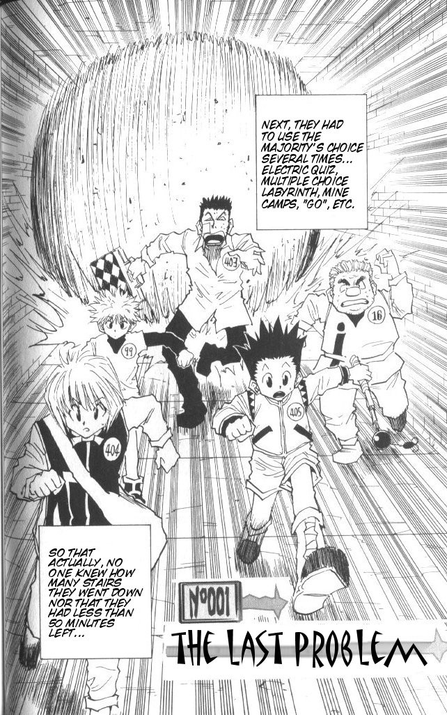Hunter X Hunter Chapter 22 page 3 - Chapter 22: The Last Question