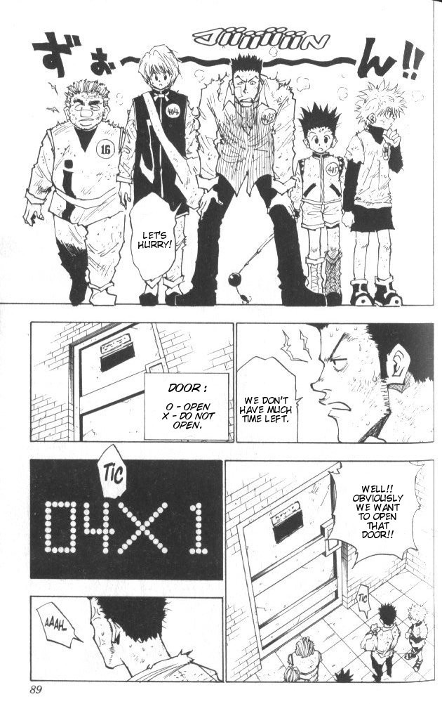 Hunter X Hunter Chapter 22 page 4 - Chapter 22: The Last Question