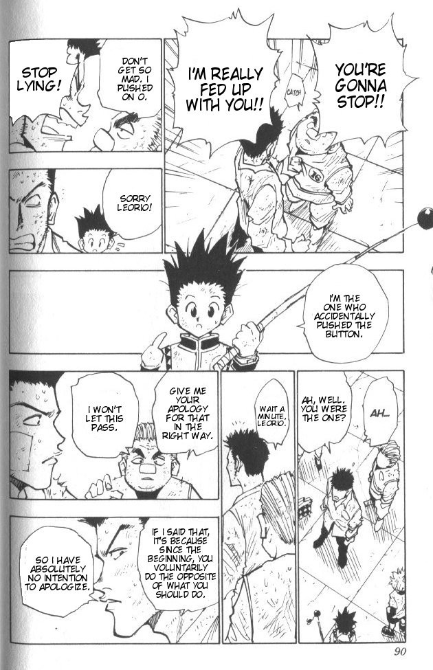 Hunter X Hunter Chapter 22 page 5 - Chapter 22: The Last Question