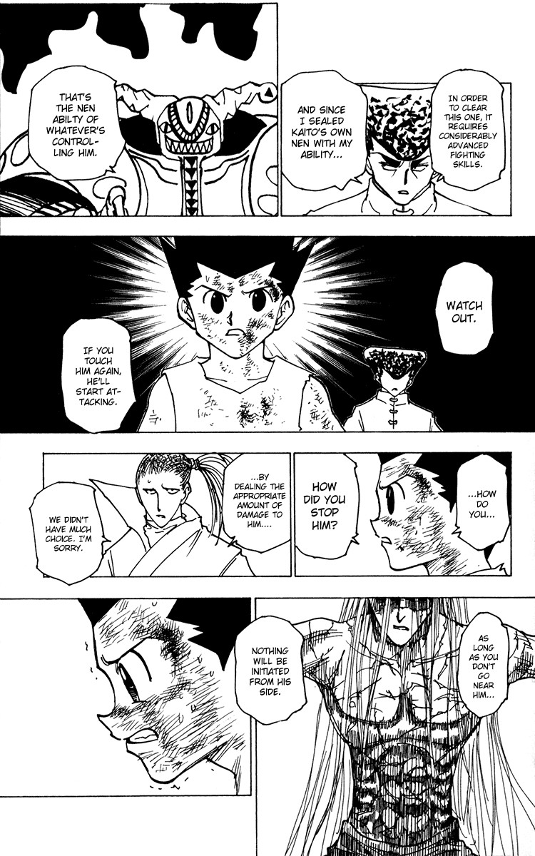 Hunter X Hunter Chapter 222 page 13 - Chapter 222: Reunion: Part 3