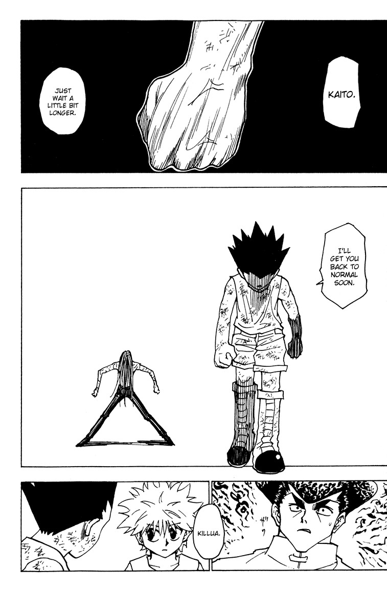 Hunter X Hunter Chapter 222 page 14 - Chapter 222: Reunion: Part 3