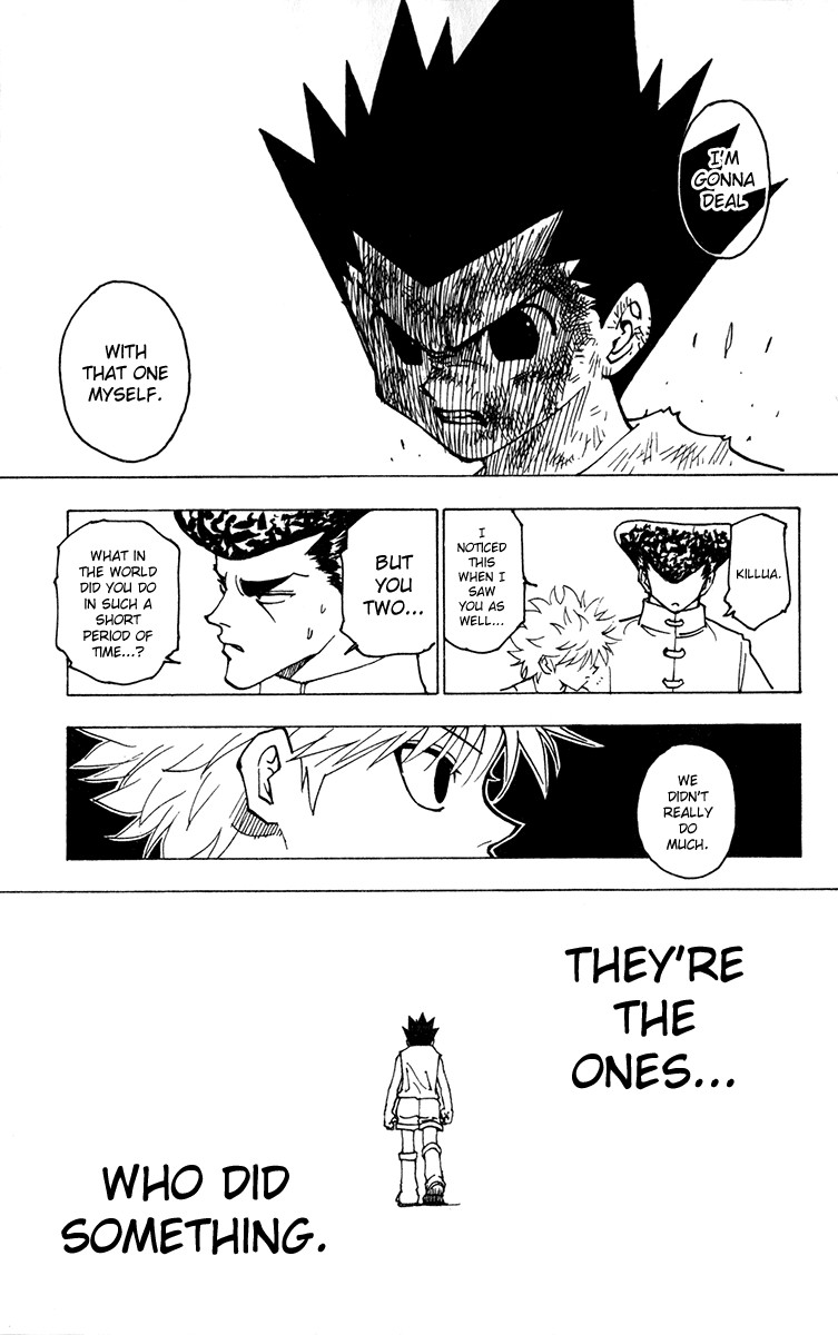 Hunter X Hunter Chapter 222 page 15 - Chapter 222: Reunion: Part 3