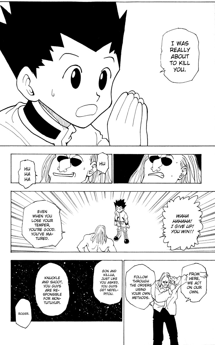 Hunter X Hunter Chapter 223 page 14 - Chapter 223: 10: Part 1
