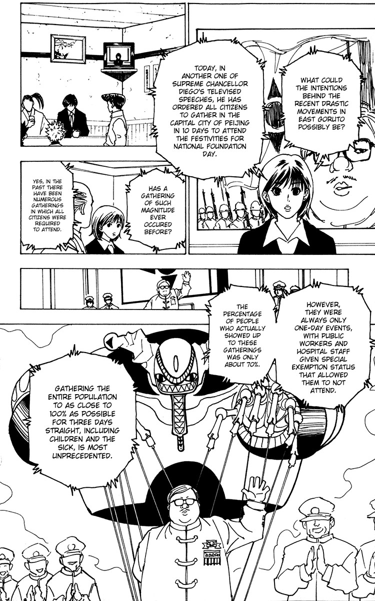 Hunter X Hunter Chapter 223 page 4 - Chapter 223: 10: Part 1