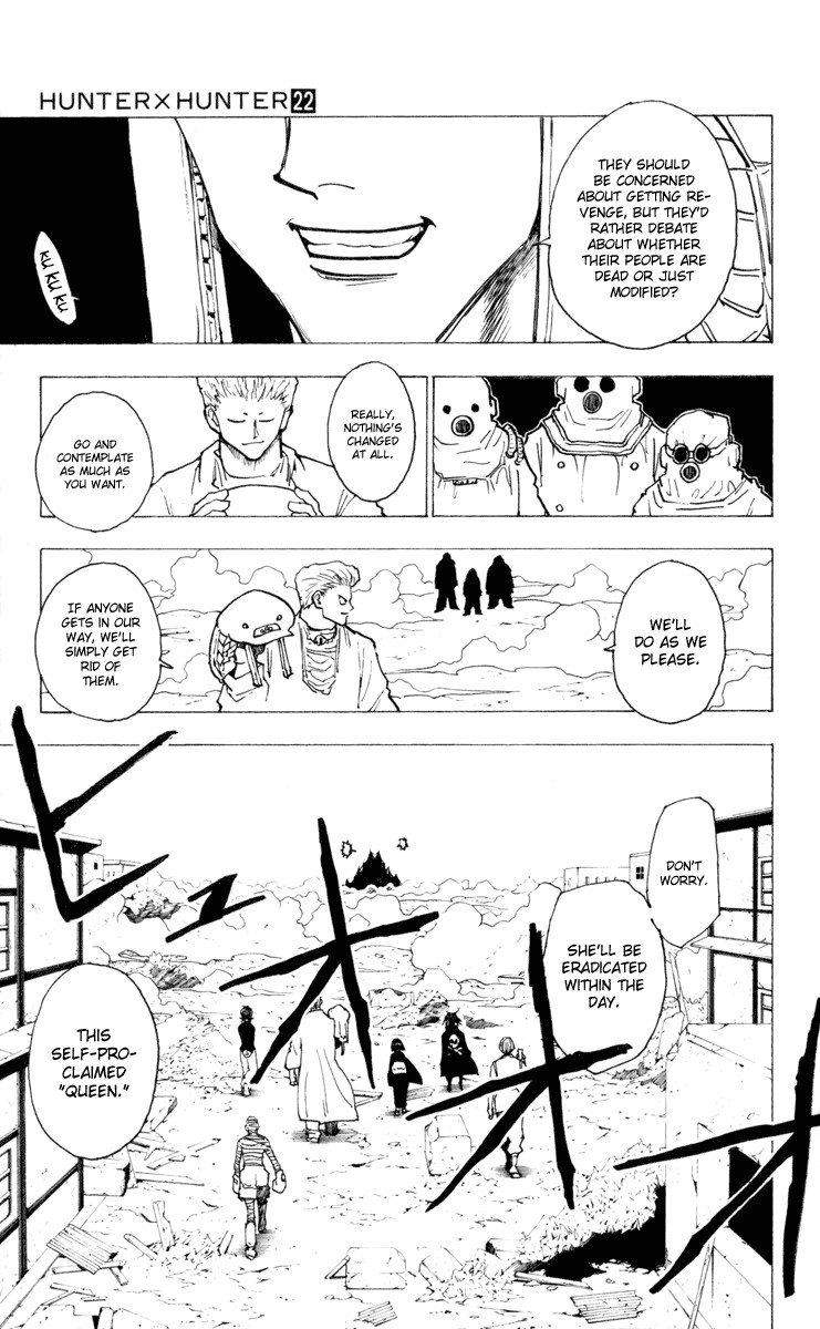 Hunter X Hunter Chapter 224 page 9 - Chapter 224: 10: Part 2