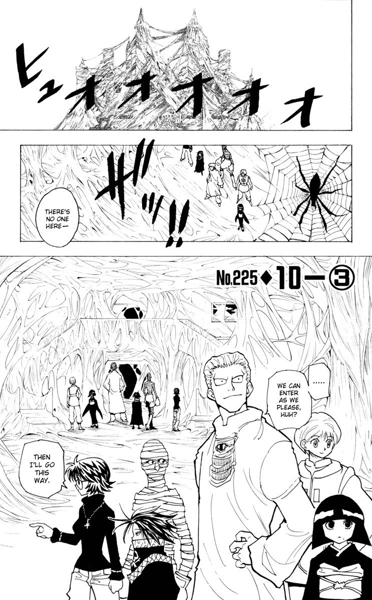 Hunter X Hunter Chapter 225 page 1 - Chapter 225: 10: Part 3