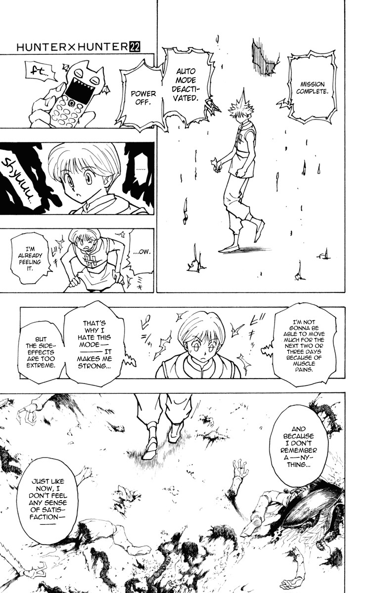 Hunter X Hunter Chapter 227 page 9 - Chapter 227: 10: Part 5