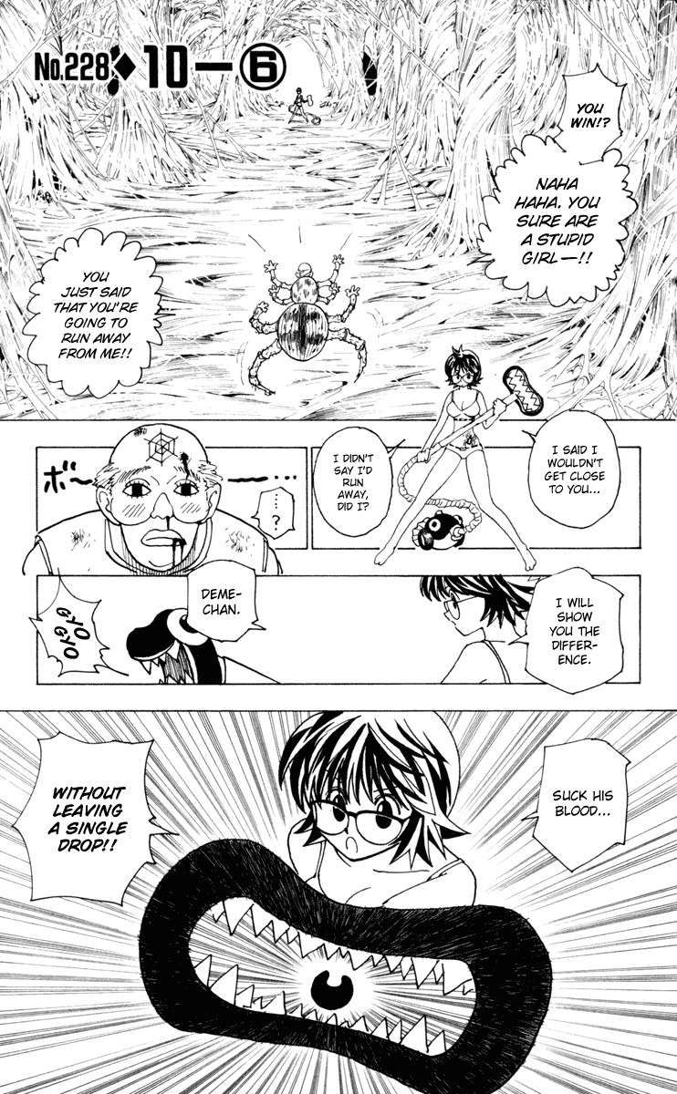 Hunter X Hunter Chapter 228 page 1 - Chapter 228: 10: Part 6