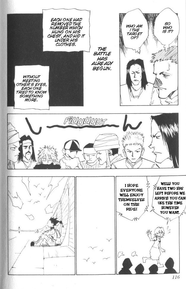 Hunter X Hunter Chapter 23 page 10 - Chapter 23: Two Enemies