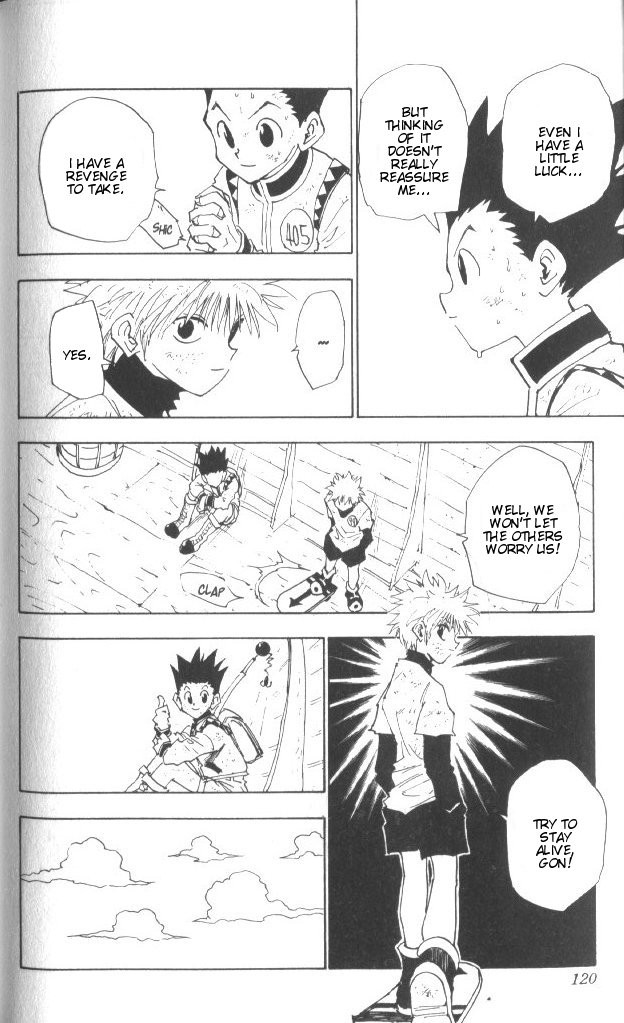 Hunter X Hunter Chapter 23 page 14 - Chapter 23: Two Enemies