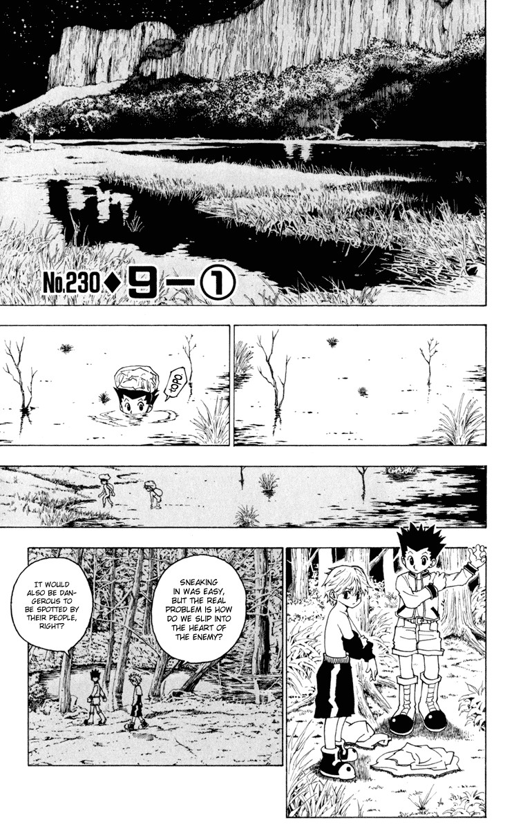 Hunter X Hunter Chapter 230 page 1 - Chapter 230: 9: Part 1