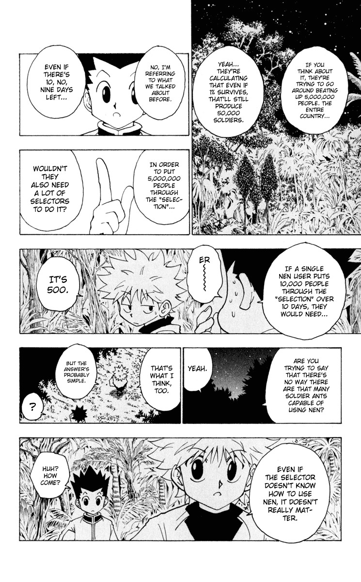 Hunter X Hunter Chapter 230 page 10 - Chapter 230: 9: Part 1