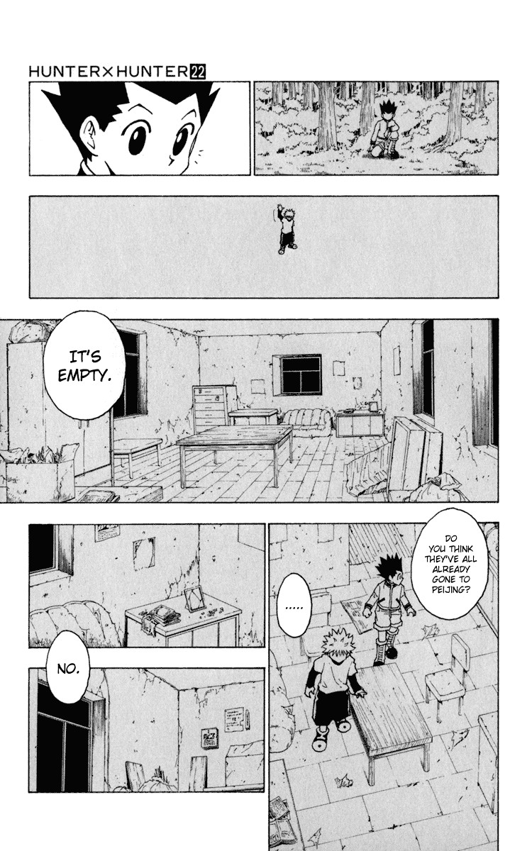 Hunter X Hunter Chapter 230 page 5 - Chapter 230: 9: Part 1
