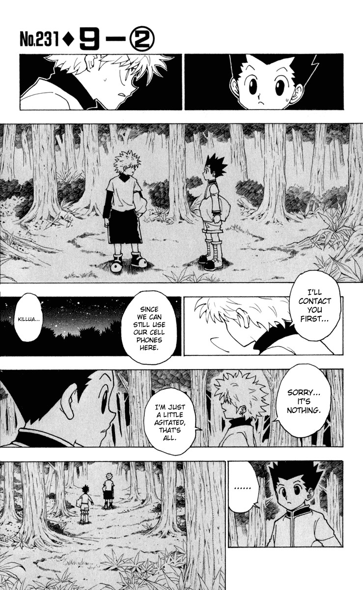 Hunter X Hunter Chapter 231 page 1 - Chapter 231: 9: Part 2