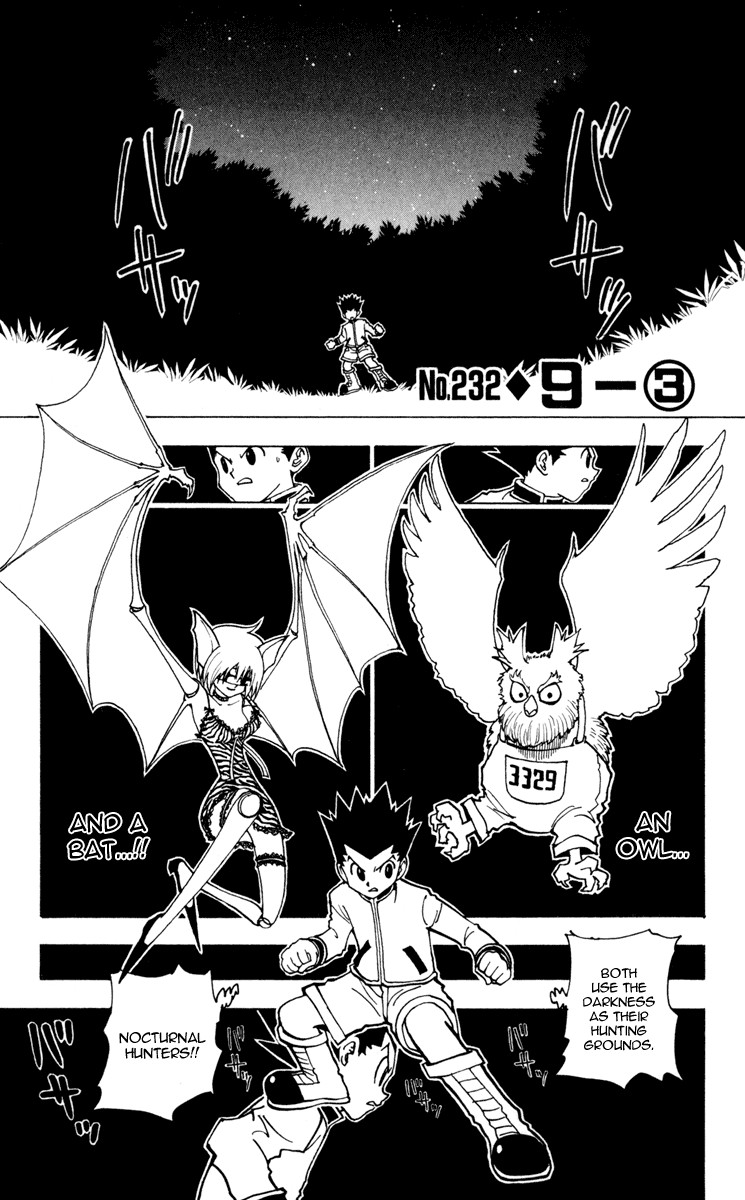 Hunter X Hunter Chapter 232 page 1 - Chapter 232: 9: Part 3