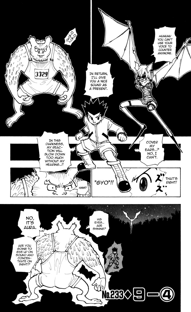 Hunter X Hunter Chapter 233 page 1 - Chapter 233: 9: Part 4
