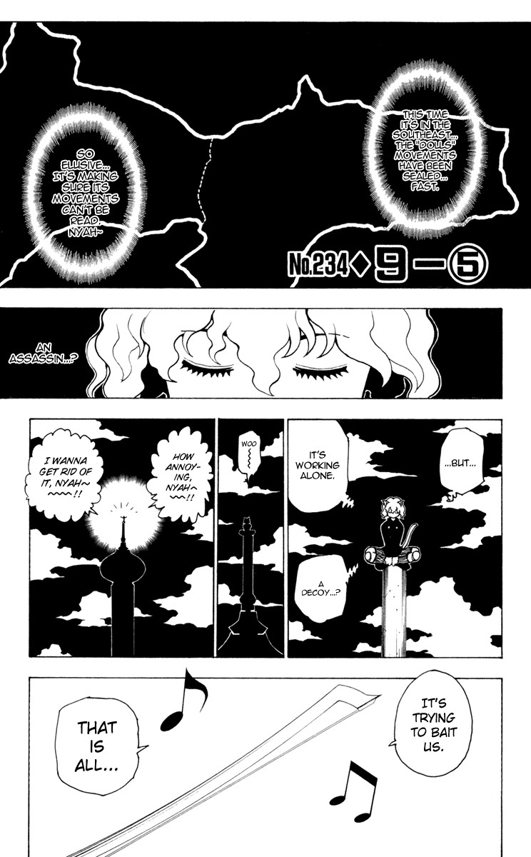 Hunter X Hunter Chapter 234 page 1 - Chapter 234: 9: Part 5