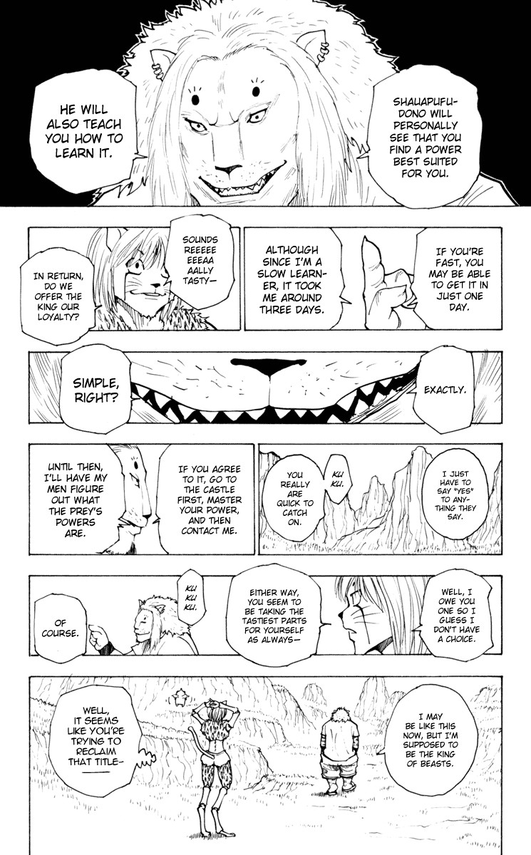 Hunter X Hunter Chapter 235 page 13 - Chapter 235: 8: Part 1