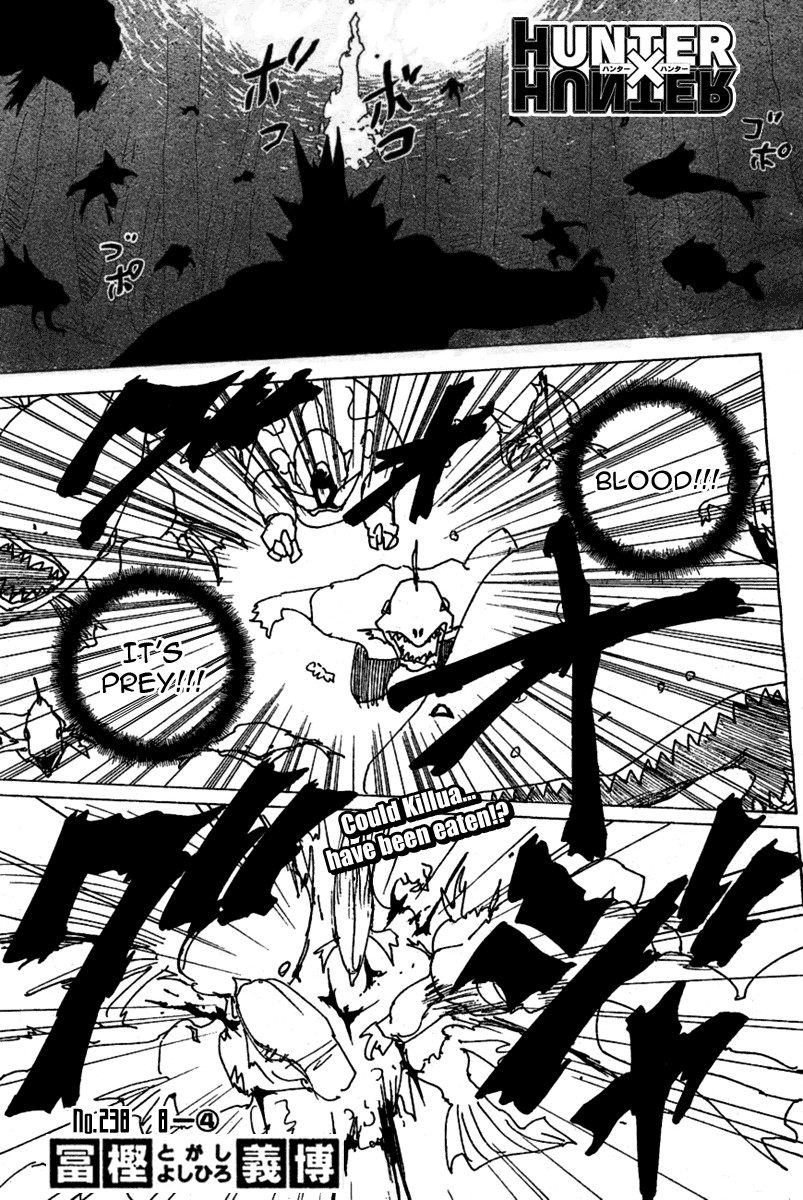 Hunter X Hunter Chapter 238 page 1 - Chapter 238: 8: Part 4