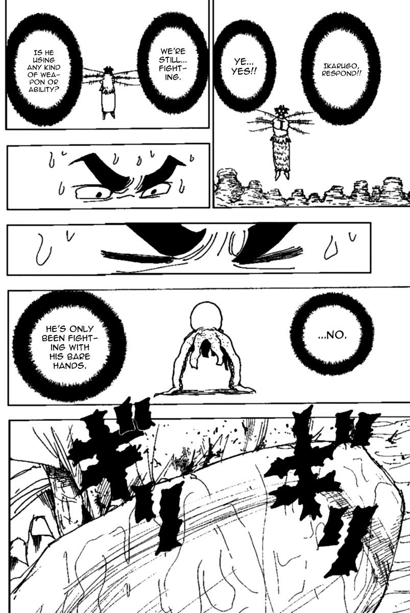 Hunter X Hunter Chapter 238 page 12 - Chapter 238: 8: Part 4