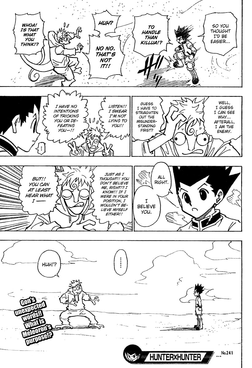 Hunter X Hunter Chapter 241 page 16 - Chapter 241: 8: Part 7